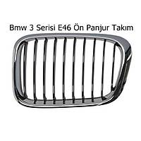Bmw 3 Serisi E46 �n Panjur Yeni Model Krom Sol Set