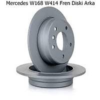 Mercedes W168 W414 Fren Diski Arka