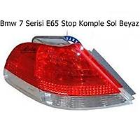 Bmw 7 Serisi E65 Stop Komple Sol Beyaz