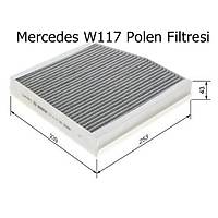 Mercedes W117 Polen Filtresi