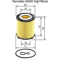 Mercedes W204 Ya Filtresi