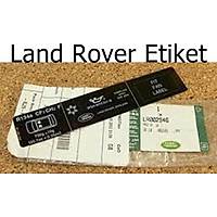 Land Rover Etiket