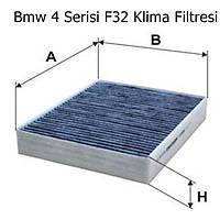 Bmw 4 Serisi F32 Klima Filtresi
