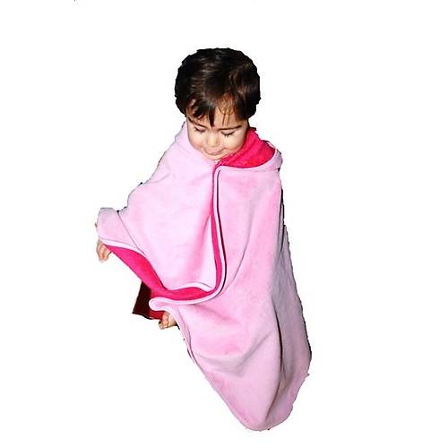 Bambu Pelerin Havlu - Pembe