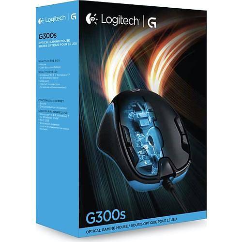 Logitech G G300s 2.500 DPI Optik Kablolu Oyuncu Mouse - Siyah