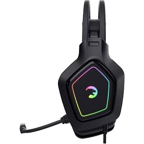 Gamepower Mihawk Pro Siyah 7.1 Surround Hi-Fi Rgb Titreşimli Gaming Kulaklık (Memory Foam)