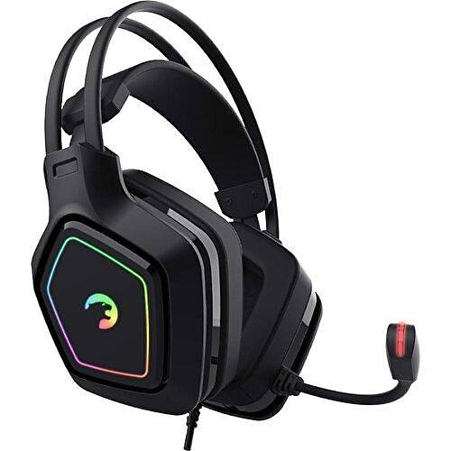 Gamepower Mihawk Pro Siyah 7.1 Surround Hi-Fi Rgb Titreşimli Gaming Kulaklık (Memory Foam)