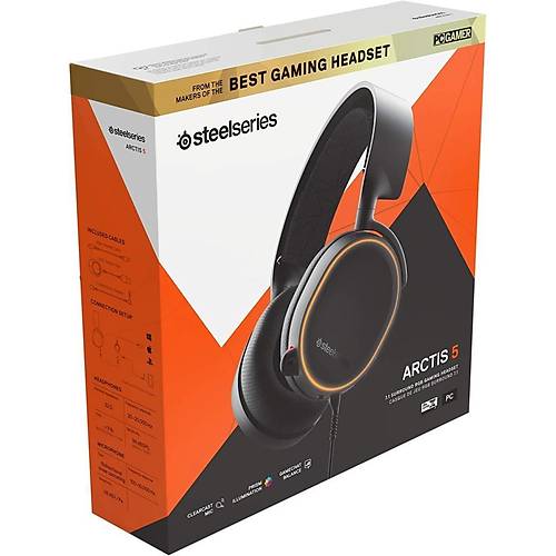 SteelSeries Arctis 5 (2019 Edition) RGB Oyuncu Kulaklık