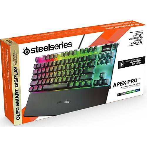 SteelSeries Apex Pro TKL (UK) Omni Switch Mekanik Oyuncu Klavyesi