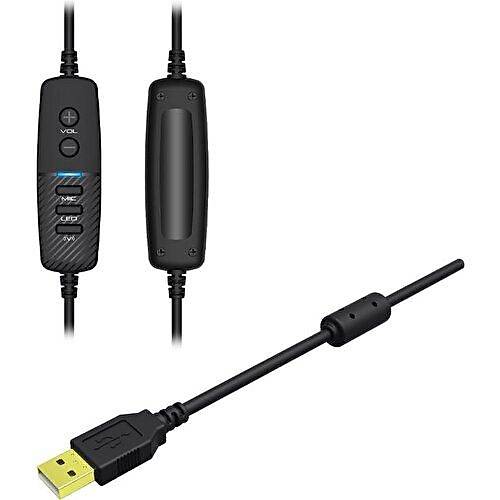 Gamepower Mihawk Pro Siyah 7.1 Surround Hi-Fi Rgb Titreşimli Gaming Kulaklık (Memory Foam)