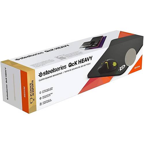 SteelSeries QcK Heavy Medium (Ekstra Kalın) Gaming Oyun Mouse Pad