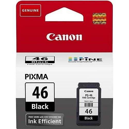 Canon PG-46 Orijinal Siyah Mürekkep Kartuşu