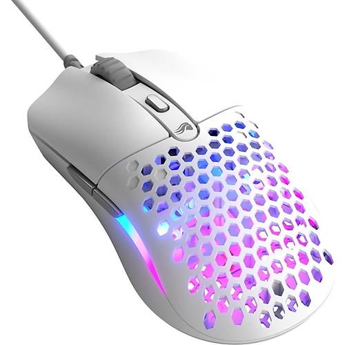 Glorious Model O Eternal RGB Kablolu 12000 DPI Gaming Mouse - Mat Beyaz