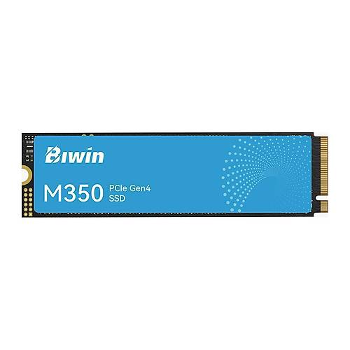 Biwin M350 500GB NVMe PCIe Gen4 M.2 SSD (BM350NN500G-RGX) - 5000MB/s Okuma 2000MB/s Yazma