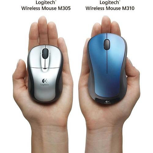 Logitech M310 XL Mouse Tam Boy Rahat Kauuk Kenarl Tavuskuu Mavisi