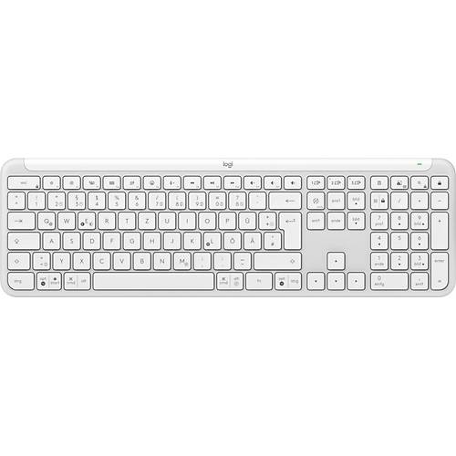 Logitech K950 Signature Slim �ngilizce Beyaz Klavye (OUTLET)