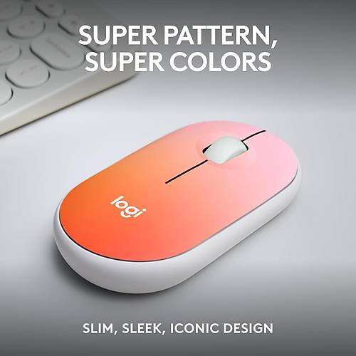 Logitech M340 Limited Edition Wireless Ambidextrous Mouse Sheer Dream
