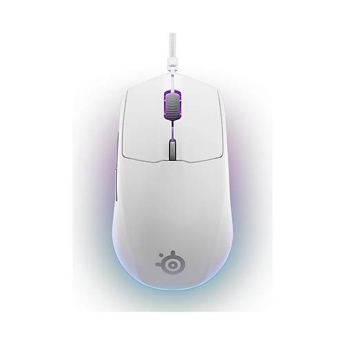 Steelseries Rival 3 Gen 2 SSM62516 Optik 6 Tu 8500DPI Beyaz Kablolu Gaming (Oyuncu) Mouse