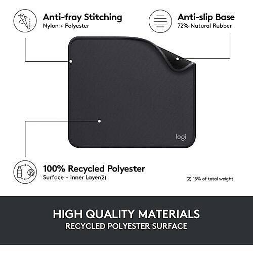 Logitech Studio Series Mouse Pad (Graphite)