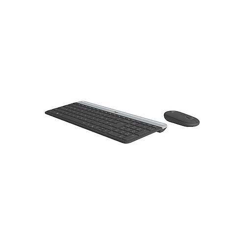 Logitech MK470 Kablosuz nce Q Klavye + Mouse Seti