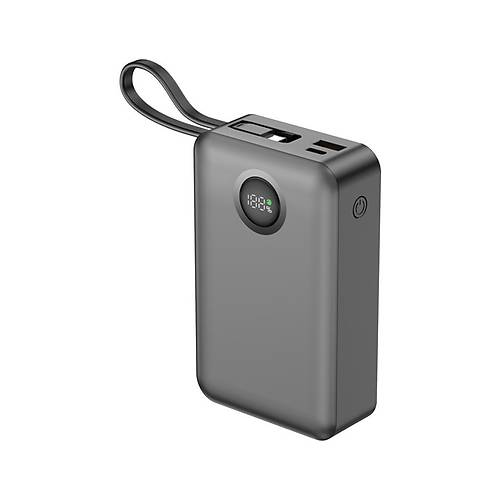 Dexim 20.000 Mah 65W Lightning+Type-C Kablolu H�zl� �arj Ta��nabilir G�� Kayna�� �arj Cihaz� DCA0071