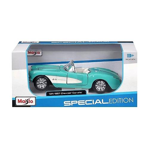 Maisto May 31275 1957 Chevrolet Corvette 1:24 -Necotoys