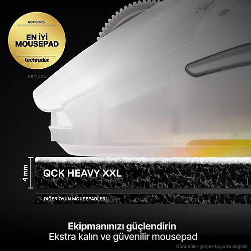 Steelseries Qck Heavy Xxl Gaming Mousepad - Beyaz