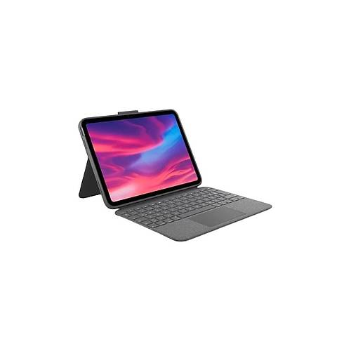 Logitech Combo Touch iPad 10. Nesil ile Uyumlu Klavyeli Tablet Klf