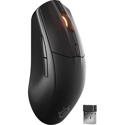 Steelseries Rival 3 Wireless Gen 2 Gaming Mouse - 2.4ghz ve Bluetooth Balant - Siyah