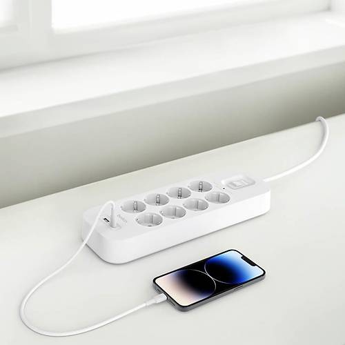 Belkin SRB003VF2M Usb-C-Usb-A 8x Akm Korumal Priz 2 Metre