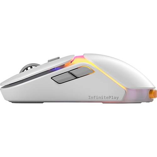 Glorious Model O3 Kablosuz Rgb Ultralight 30000 Dp� Gaming Mouse -Mat Beyaz