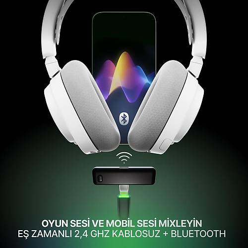 Steelseries Arctis Nova 7X Gen2 Kablosuz Beyaz Gaming Kulakl�k