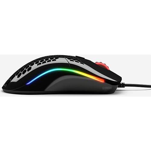 Glorious Model O Kablolu Parlak Siyah RGB Oyuncu Mouse 69Gr