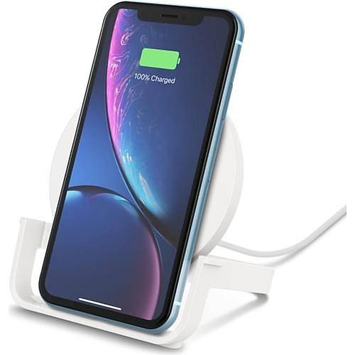 Belkin Boostcharge 10W Kablosuz arj Stand - Beyaz