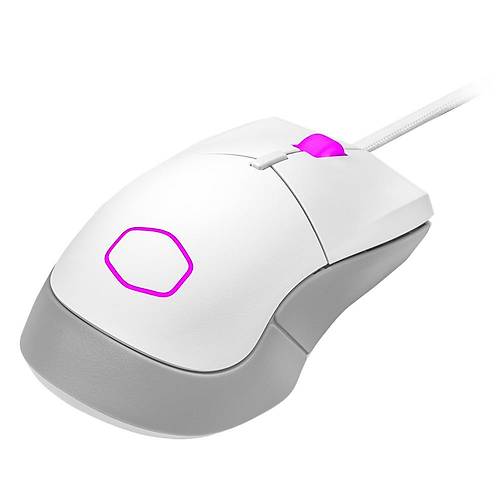 Cooler Master MM310 Beyaz 12000DPI Optik 55gr Ultra Hafif RGB Gaming Mouse