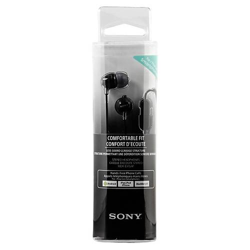 Sony MDR-EX15APB Kulakii Kulaklk Siyah (OUTLET)