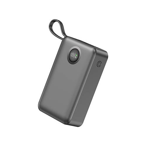 Dexim 20.000 Mah 65W Lightning+Type-C Kablolu H�zl� �arj Ta��nabilir G�� Kayna�� �arj Cihaz� DCA0071
