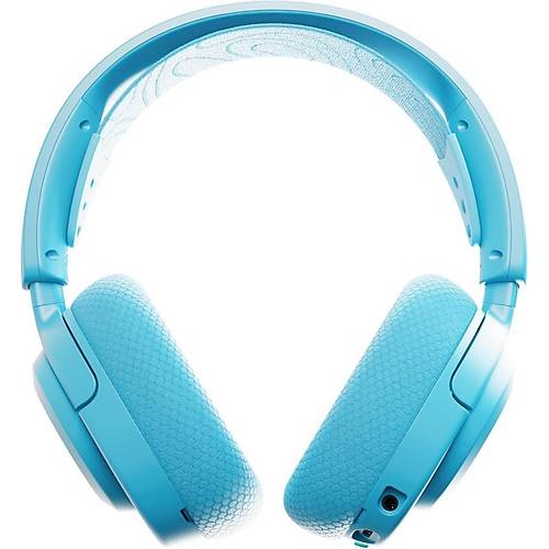 SteelSeries Arctis Nova 3X Wireless Aqua Gaming Kulakl�k - Mobil Uygulama ile Kontrol - 40 Saat Pil �mr� - PS5, PS4, PC, Switch, Mobil Uyumlu