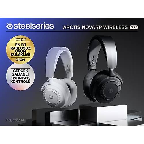 Steelseries Arctis Nova 7P Gen2 Kablosuz Magenta Gaming Kulakl�k