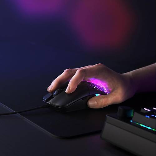 Glorious Model O Eternal RGB Kablolu 12000 DPI Gaming Mouse -Mat Siyah