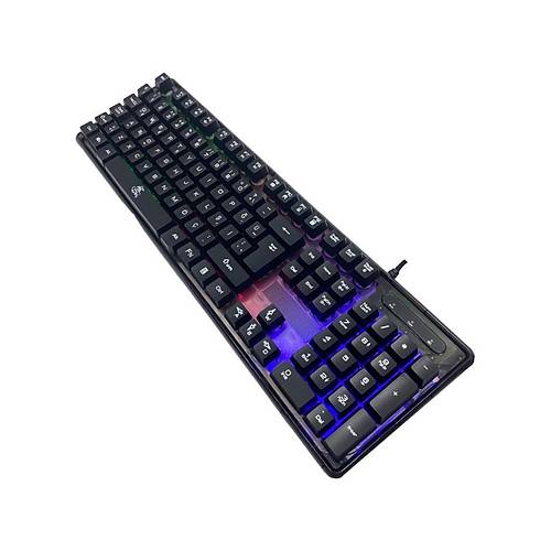 Dexim KBL707 Mekanik Hisli Rgb LED Arka I��kl� �effaf Gaming Oyuncu Klavye