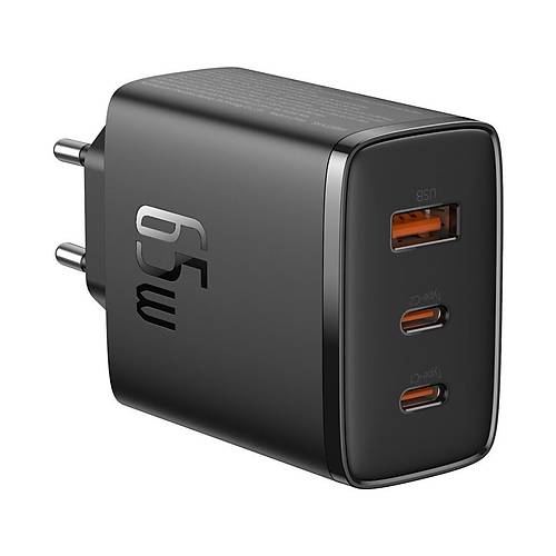Baseus Cube Pro 65W �arj Cihaz� Siyah