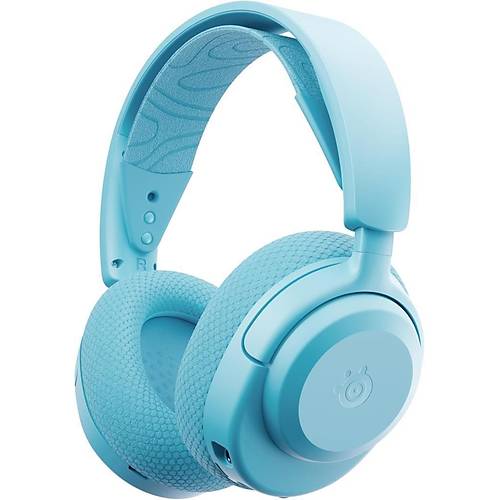 SteelSeries Arctis Nova 3P Wireless Aqua Gaming Kulakl�k - Mobil Uygulama ile Kontrol - 40 Saat Pil �mr� PS5, PS4, PC, Switch, Mobil Uyumlu
