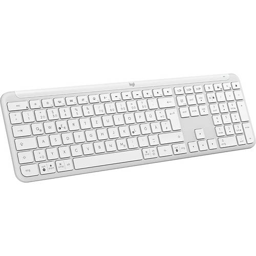 Logitech K950 Signature Slim �ngilizce Beyaz Klavye (OUTLET)