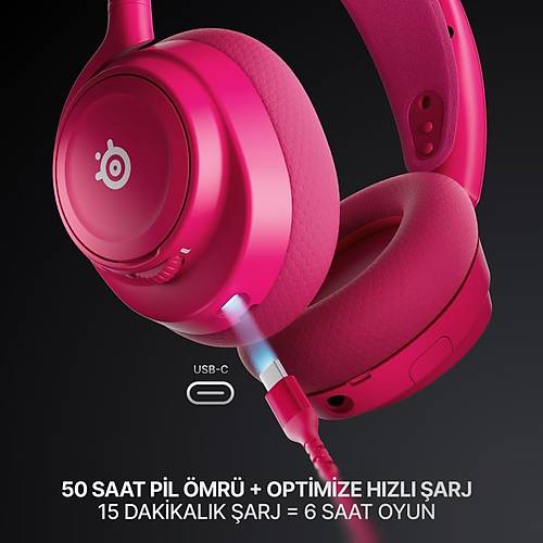 Steelseries Arctis Nova 7P Gen2 Kablosuz Magenta Gaming Kulakl�k