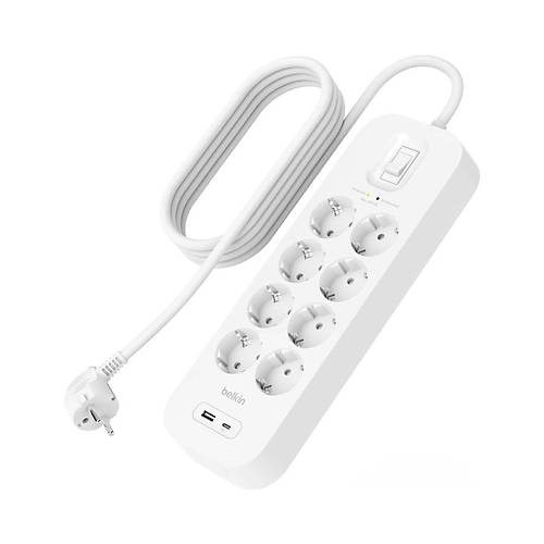 Belkin SRB003VF2M Usb-C-Usb-A 8x Akm Korumal Priz 2 Metre