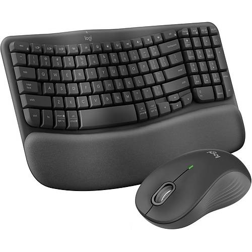 Logitech Wave Keys MK670 Combo M550 L Kablosuz Mouse Kablosuz Ergonomik Klavye