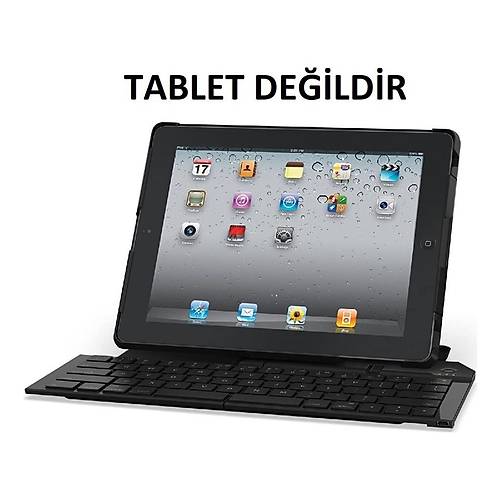 Logitech Fold-Up Katlanabilir Bluetooth Klavye 9.7 in� iPad ��in �ngilizce Q 920-003539 Plastik Malzeme