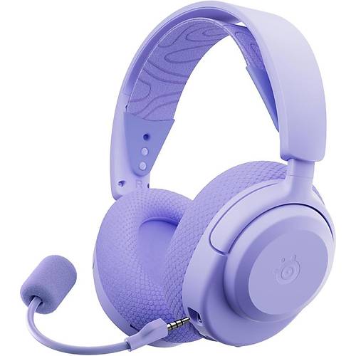SteelSeries Arctis Nova 3X Wireless Lavender Gaming Kulakl�k - Mobil Uygulama ile Kontrol - 40 Saat Pil �mr� - PS5, PS4, PC, Switch, Mobil Uyumlu