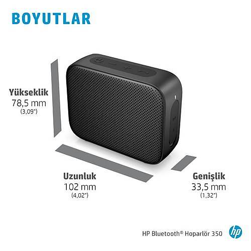 Hp 350 Kablosuz Bluetooth Hoparlör - Siyah 2D802AA